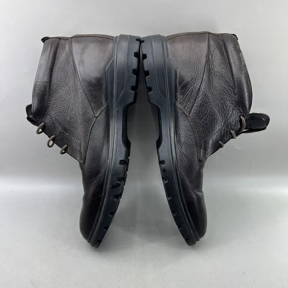 Ecco CityTray Avant Chukka Boots Men Size 12 12.5 US Brown Leather Comfort Shoes main image 4